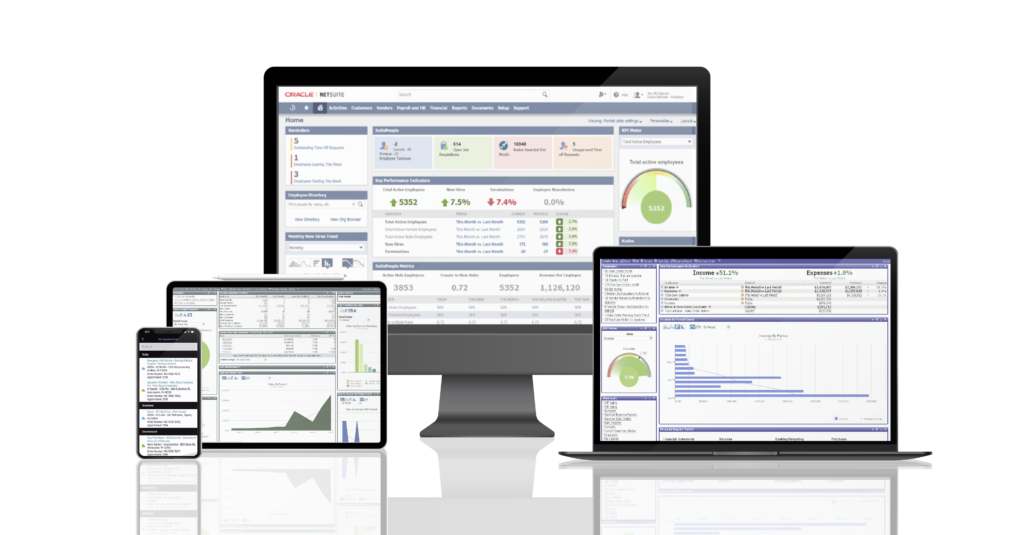 Oracle NetSuite ERP - Nền tảng quản lý doanh nghiệp có thể truy cập mọi lúc mọi nơi 1 Oracle NetSuite ERP truy cập trên mọi thiết bị