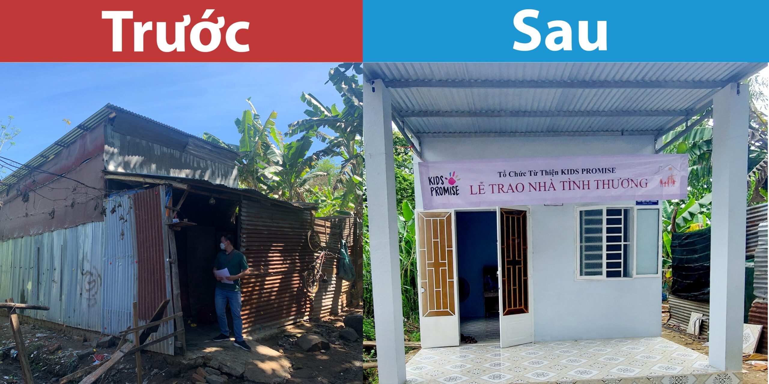 BTM đồng hành cùng Kids Promise Charity | Tổng kết hoạt động năm 2022 2 Kids Promise Charity | Nhà tình thương số 35 cho gia đình gia đình anh Châu Kha và chị Phạm Lệ Quyên