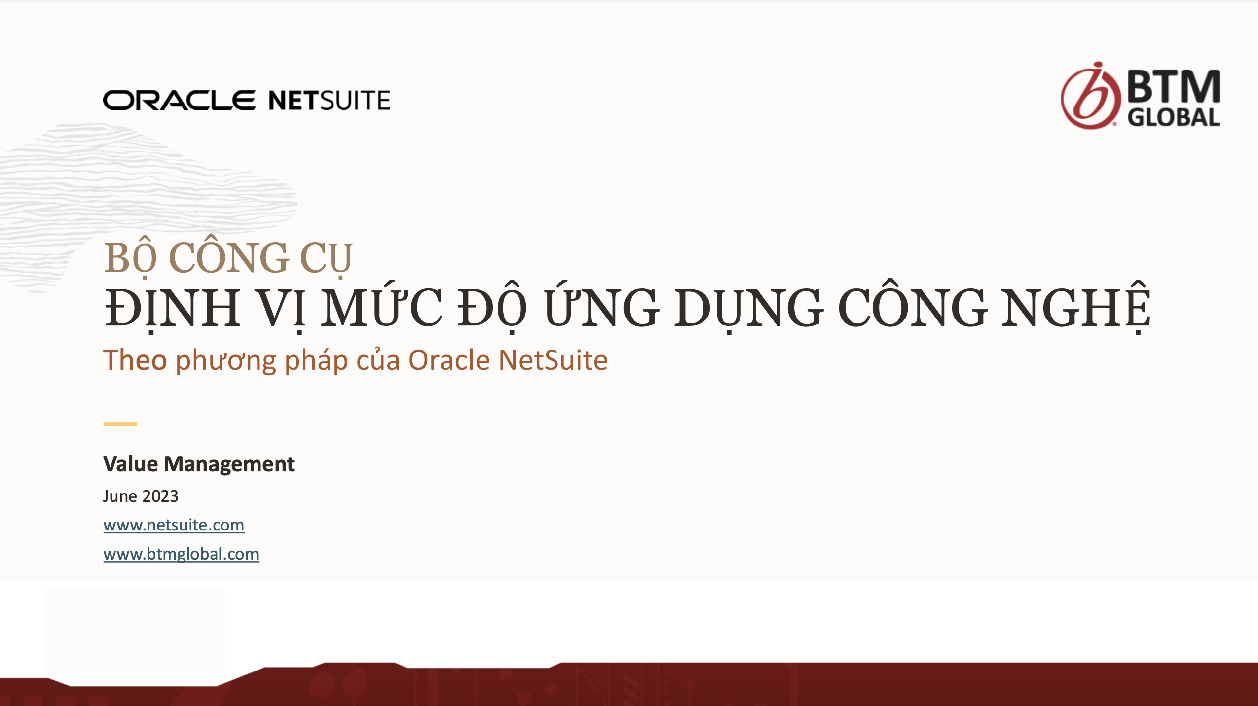 BTM - Bộ công cụ định vị
