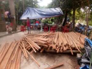 Kids Promise Charity | Thay mới mái ngói cho gia đình anh Thái Viết Trường.