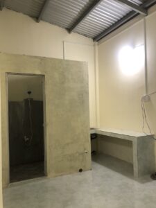 Không gian khu bếp ngôi nhà tình thương số 42