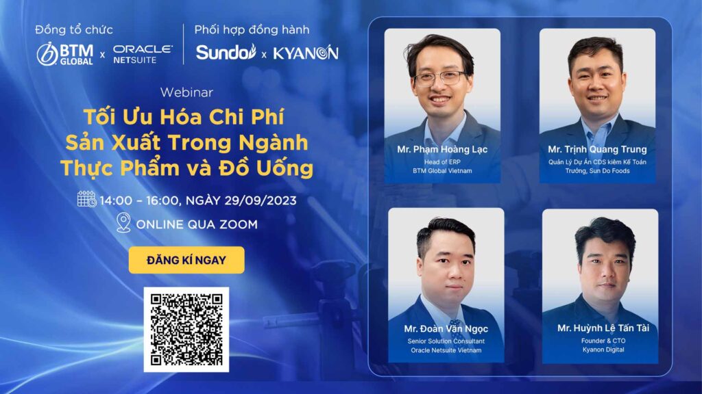Tối ưu hóa chi phí sản xuất trong ngành thực phẩm và đồ uống - 1920x1080