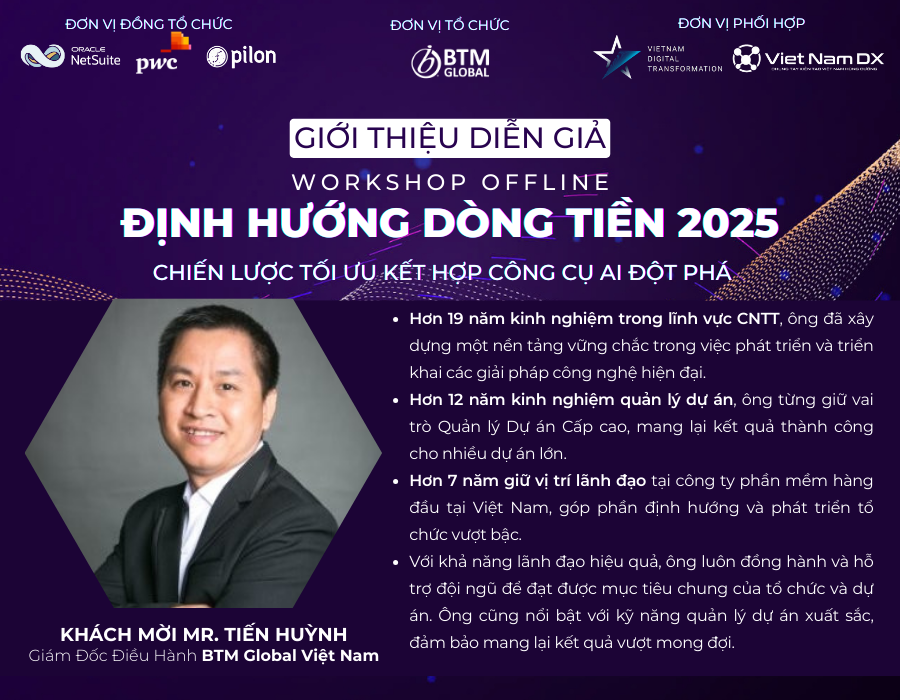 Workshop: Định hướng dòng tiền 2025 – Chiến lược tối ưu kết hợp công cụ AI đột phá 4 5